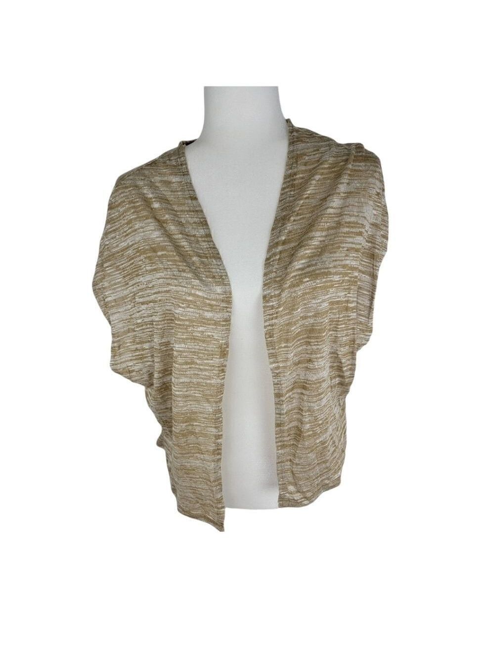 Bongo short sleeve Tan cardigan Junior XS